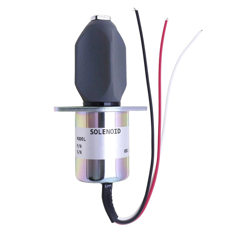 12V Fuel Shut off Solenoid SA-4260-12 1751ES for Kubota Engine 70 and 82 mm Serie