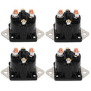 4 Pcs 12 Volt Solenoid Relay 28396 15-487 for Warn Winch Heavy Duty M6000 M8000 M8000S XD9000 XD9000i 8000 10000 12000
