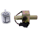 12V Fuel Pump 416-5886 with Filter 416-5884 for Caterpillar CAT Loader 226D 232D 236D 239D 242D 246D 249D 257D 259D 262D 272D 277D 279D 287D 289D 297D 299D