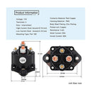 12V Starter Solenoid Relay 89-817109A3 for Mercury Marine 75 80 90 100 105 115 V135 V150 V175 V200 V225 V250