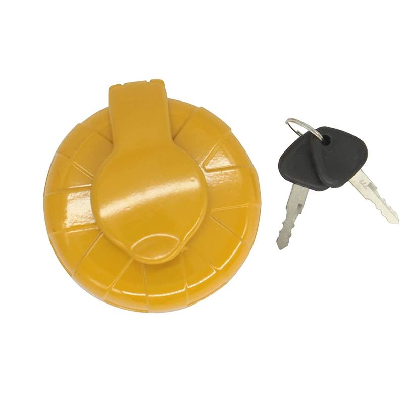 Fuel Cap 14639653 With 2 Keys 777 for Volvo EC120D EC170D EC200D EC210D EC220D EC340D EC350D EC380D