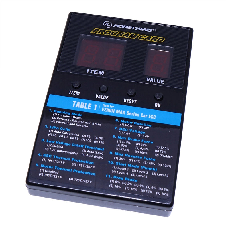 TRX Plug Hobbywing EZRUN-MAX8-V3 150A Waterproof Brushless ESC 4268 KV2600 Motor Card