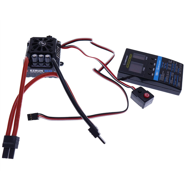 150A TRX Plug Hobbywing Brushless Waterproof ESC EZRUN-MAX8-V3 for 1/8 Car
