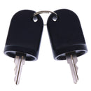 2 PCS Ignition Switch Keys 611282 605946 606993 for EZGO Gas & Electric RXV Vehicles