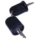 2 PCS Ignition Switch Keys 611282 605946 606993 for EZGO Gas & Electric RXV Vehicles
