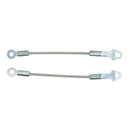 2 Pcs Tailgate Cable 7081215 7081445 for Polaris UTV Ranger 500 700 800 900 TM