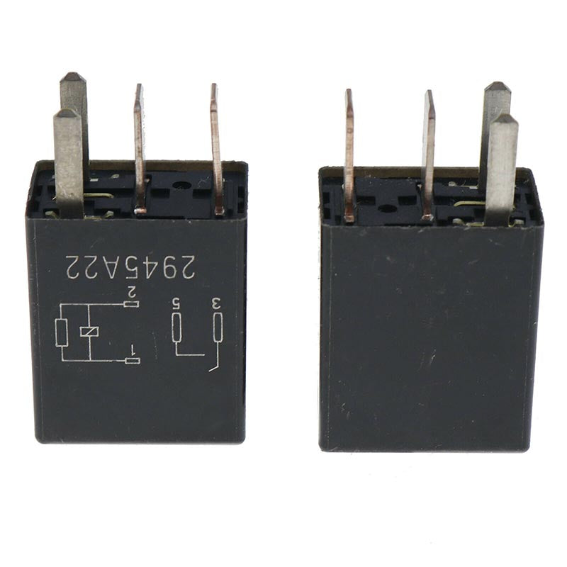 2 Pcs 4-PIN Relay Black Multi-Purpose Relay 8T2T-14B192-AA for Fusion F-250 F150 Ford FoMoCo