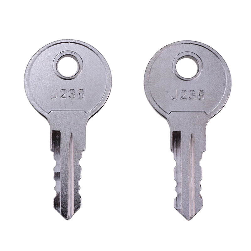 2Pcs Door Lock Keys J236-A J236 for the most common utility compartmen ...