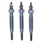 3 PCS Glow Plug E6303-65511 for Kioti Tractor CK25 CK27 CK30 CK35 DK35 DK40 DK45 DK50 DK55