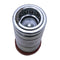 FP 3CFPV Push Pull Valve Breakaway Hydraulic Female Quick Coupler with Cap for John Deere 5720 5820 6010 6020 6110 6200 7130 7530