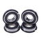 4 PCS 5/8" ID Front Wheel Bearing 022-7009-00 for Bad Boy Mower MZ ZT CZT