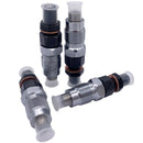 4 Pcs Fuel Injector 093500-4052 23600-54090 for Toyota Engine 2L-T 2L-TE
