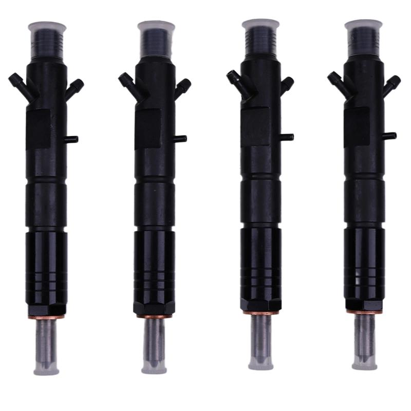 4 Pcs Fuel Injector 2645K011 LJBB03202A for Perkins Engine 1104A-44T 1104C-44T 1104C-44TA