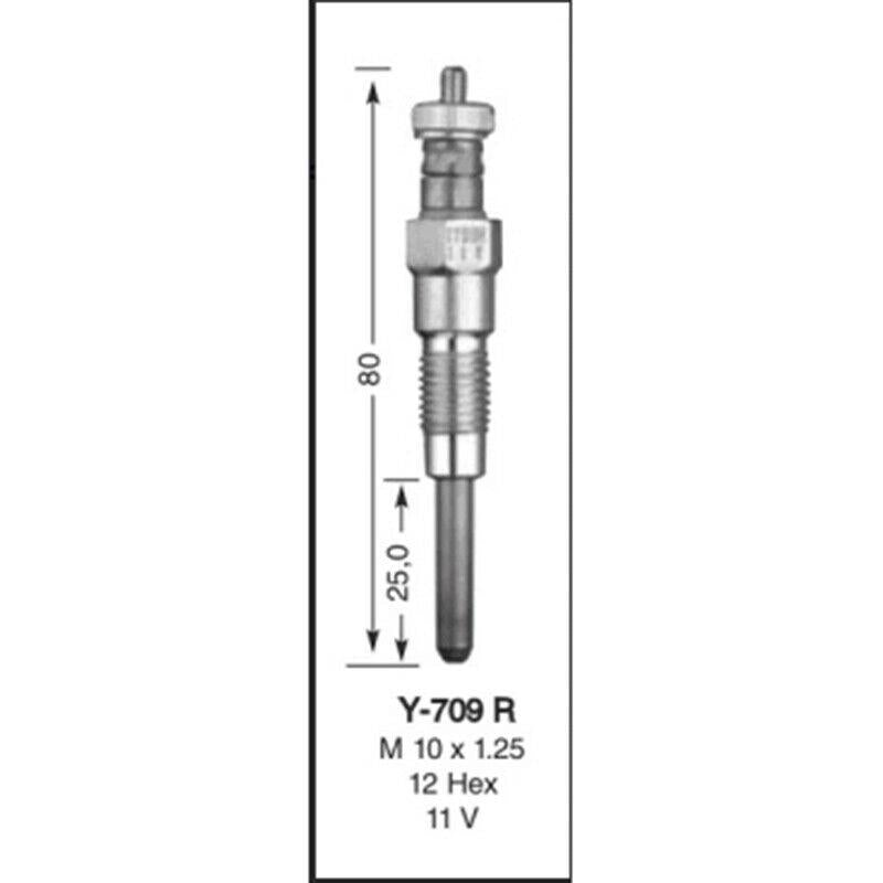 4 PCS Glow Plug 16241-6551 for Perkins Engine 4.154 Series 200 Gehl Skid Steer Loader 6625 SL6625