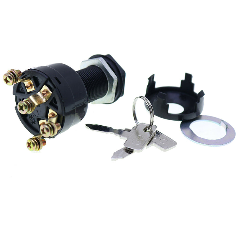 4-Pin Starter Ignition Key Switch 1018263-01 101826301 for Club Car Golf Cart