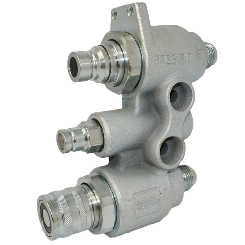 48mm Hydraulic Coupler Block 4BD4FH 7246783 for Bobcat Skid Steer Load ...