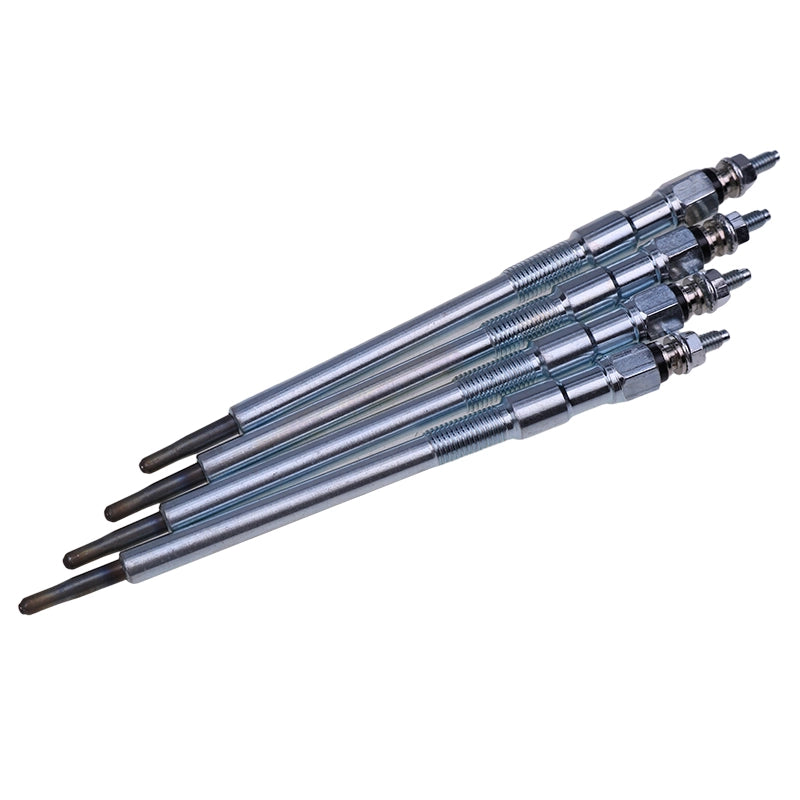 4PCS Glow Plug 1G777-65510 for Kubota Engine V3300 V3300-E V3300-T V3307 DI V3007 DI Excavator KX080-3T KX080-4 KX080-4S2