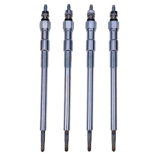 4PCS Glow Plug 1G777-65510 for Kubota Engine V3300 V3300-E V3300-T V3307 DI V3007 DI Excavator KX080-3T KX080-4 KX080-4S2