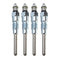 4 Pcs Glow Plug 16415-65512 for Kubota Engine V3300 V3600 V3800 Tractor M6800HD M8200 M8200HDC M9000HD