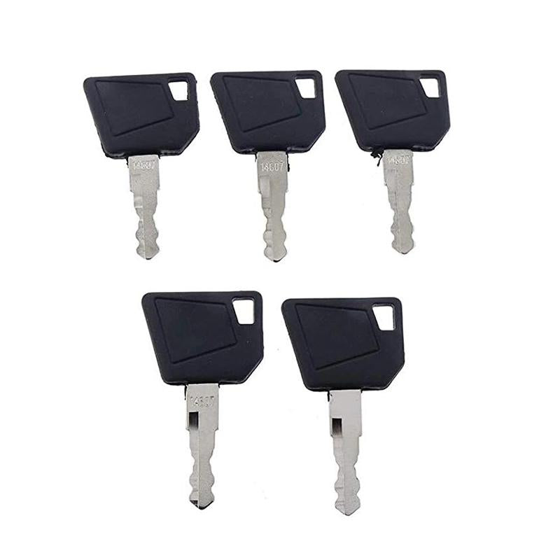 5 PCS Ignition Key 701/45501 for JCB Backhoe Loader 1CX 2CX 2CXL 3C 4C Excavator JS130 JS160 JS200 JZ70