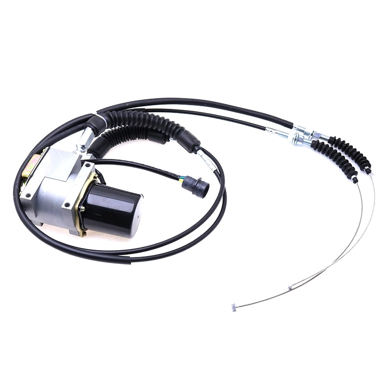 5 Pins Governor Throttle Motor With Double Cable 247-5227 7Y-5559 7Y-3913 for Caterpillar CAT Engine 3066 Excavator 312 312B 311B 320 320L