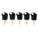 5Pcs Equipment Excavator Ignition Loader Dozer Key for Caterpillar CAT 0966198