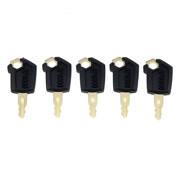 5Pcs Equipment Excavator Ignition Loader Dozer Key for Caterpillar CAT 0966198