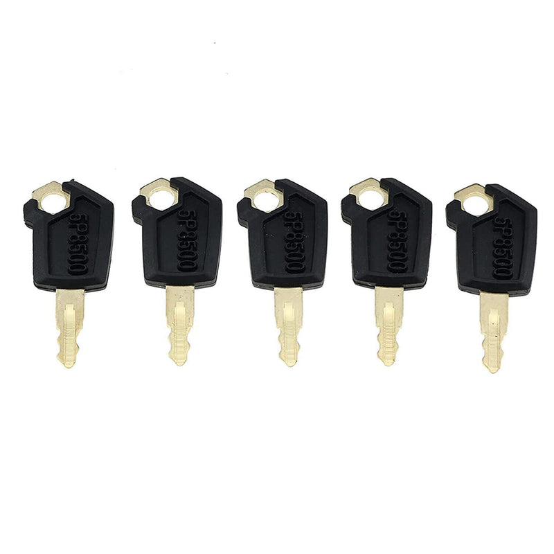 5Pcs Equipment Excavator Ignition Loader Dozer Key for Caterpillar CAT 0966198