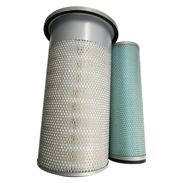 Ail Filter Set 600-181-6820 600-181-6740 for Komatsu Engine 4D95S-W-1 S6D102E-1 S6D105-1 Wheel Loader WA150-3 WA180-3 WA250-3 WA320