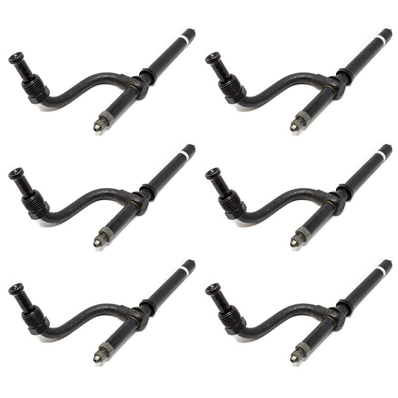 6 Pcs Injector AR39811 AR46846 AR50781 SE501163 for John Deere Tractor 3020 4000 4020 4230 500 600