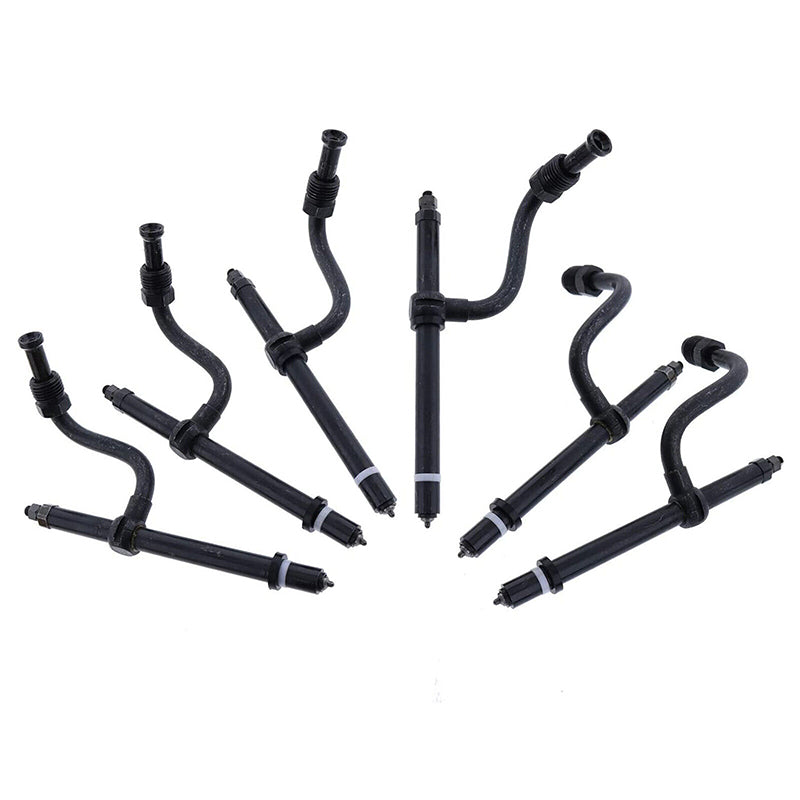 6 Pcs Injector AR39811 AR46846 AR50781 SE501163 for John Deere Tractor 3020 4000 4020 4230 500 600