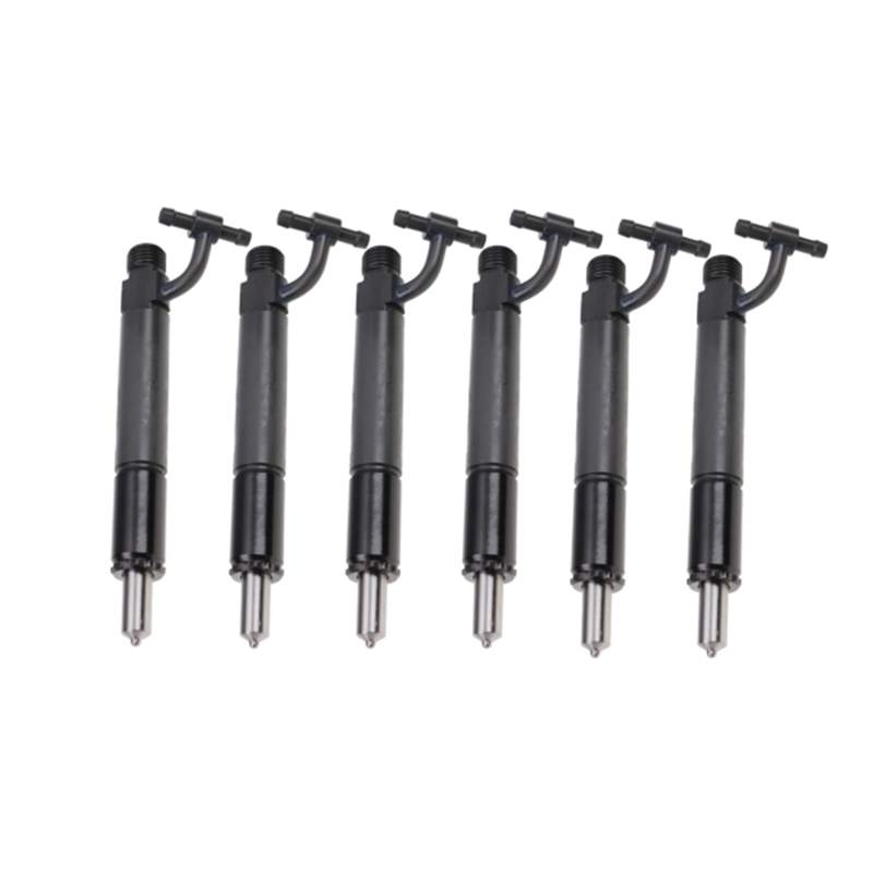 6Pcs Fuel Injector 687372C91 for Case-IH Tractor 1086 1460 1466 1486 1470 1586 1660