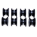 8 Sets Shock Bushing Kit Upper Lower Front Rear Shock Bushing 21-0001 for Arctic Cat 250 300 375 400 454 500 650