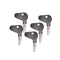 5 Pcs Ignition Switch Keys H32412 35260-31850 For Kubota L G & M Series Tractor