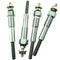 4PCS Glow Plug 9-82511978-0 Isuzu C240 C190 C201 C221 4BA1 D500 4FA1 C240PKG C240PKJ