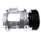Denso 10PA17C A/C Compressor AT168543 for John Deere Wheel Loader 444H 544H 624H 644H