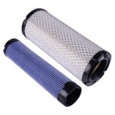 Inner & Outer Air Filters M131802 M144100 MIU12457 M164264 M131803 for John Deere Z810A Z820A Z840A 647A