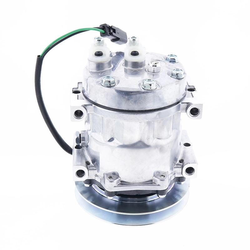 Sanden SD7H13 A/C Compressor KHR3241 for CASE Crawler Excavator CX290 CX210LR CX330 CX210N CX130 CX240 CX160 CX240LR CX210