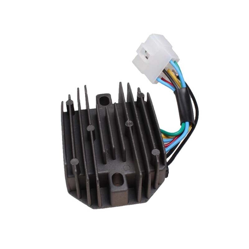 Regulator 6 Wire Plug 1J757-64600 for Kubota Compact Track Loader SVL75-2C SVL75C SVL90 SVL90-2 12V