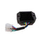 Regulator 6 Wire Plug 1J757-64600 for Kubota Compact Track Loader SVL75-2C SVL75C SVL90 SVL90-2 12V
