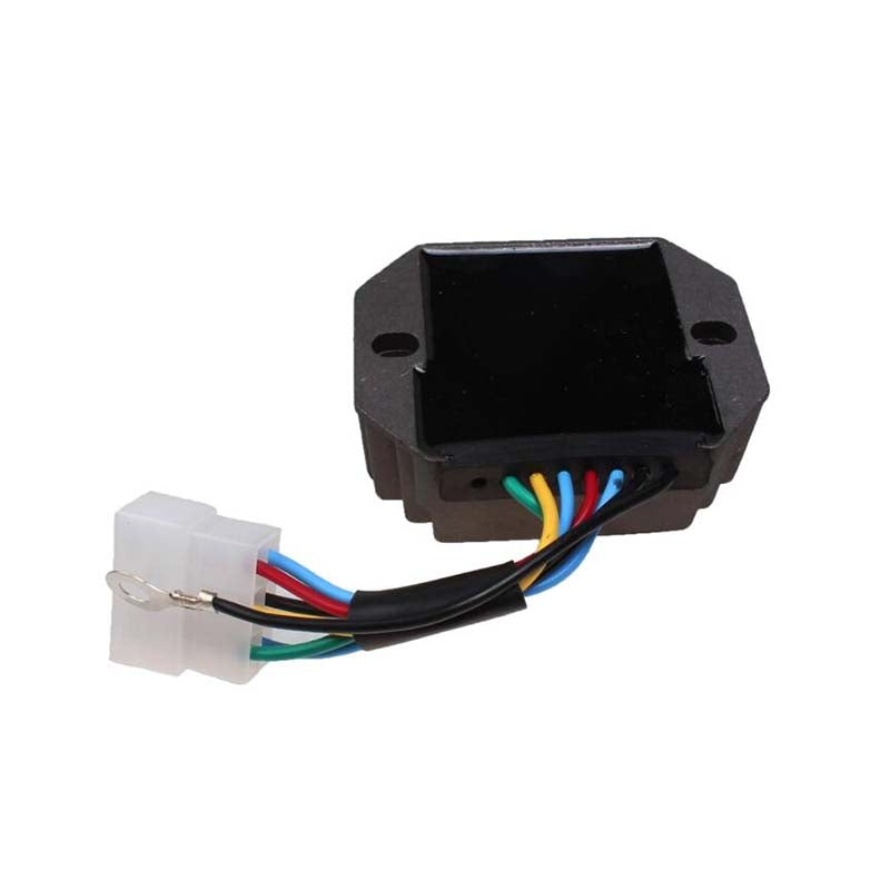 Regulator 6 Wire Plug 1J757-64600 for Kubota Compact Track Loader SVL75-2C SVL75C SVL90 SVL90-2 12V