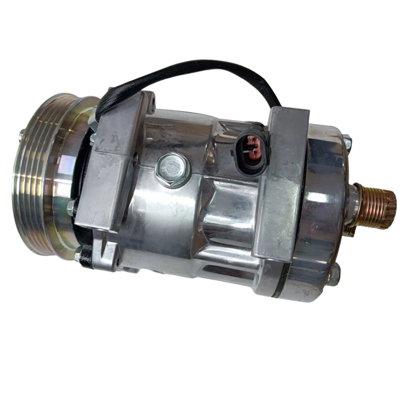 Sanden SD7H15 A/C Compressor 87519620 for Ford New Holland T4020 T4030 T4040 T4050 T4060F T5040 T5050 T5060 T5070 TD5010
