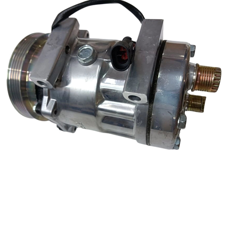 Sanden SD7H15 A/C Compressor 87519620 for Ford New Holland T4020 T4030 T4040 T4050 T4060F T5040 T5050 T5060 T5070 TD5010