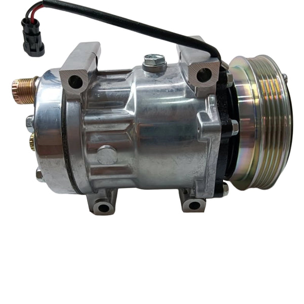 Sanden SD7H15 A/C Compressor 87519620 for Ford New Holland T4020 T4030 T4040 T4050 T4060F T5040 T5050 T5060 T5070 TD5010