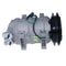 Valeo DKS-15D A/C Compressor 4621589 for Hitachi Excavator ZX110-3 ZX120-3 ZX130-3 ZX135US-3 ZX140W-3 ZX145W-3 ZX200-3 ZX225US-3 ZX240-3 ZX270-3 ZX330-3