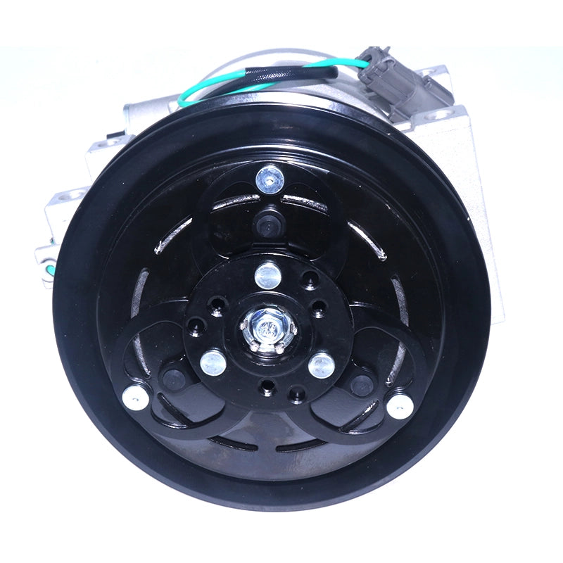 Valeo DKS-15D A/C Compressor 4621589 for Hitachi Excavator ZX110-3 ZX120-3 ZX130-3 ZX135US-3 ZX140W-3 ZX145W-3 ZX200-3 ZX225US-3 ZX240-3 ZX270-3 ZX330-3