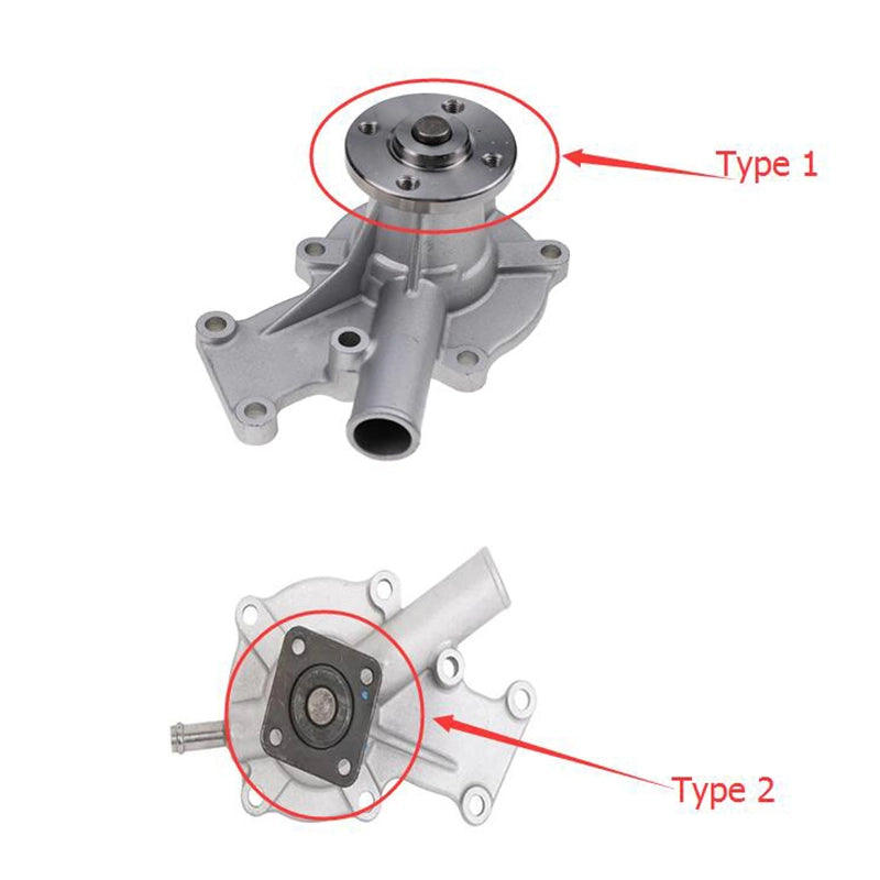 Water Pump 25-15366-00 for Kubota Engine D722 Carrier ComfortPro APU PC6011 PC6012 PC6013