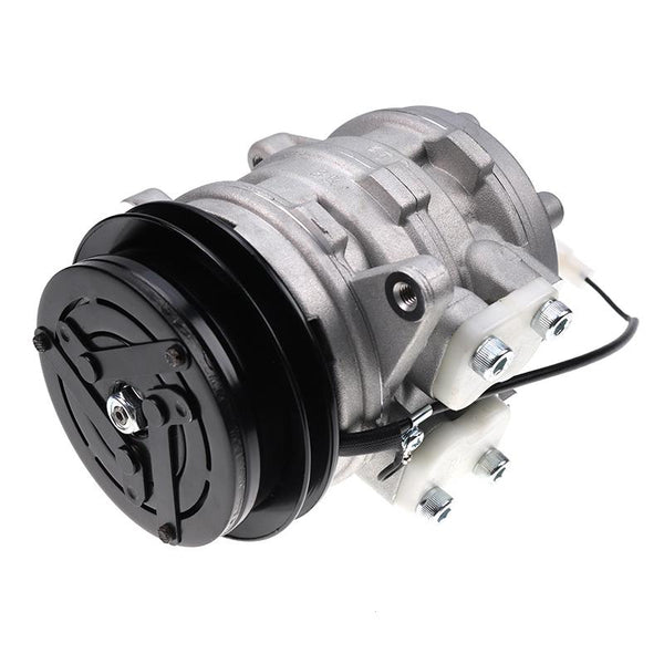Denso 10PO8E A/C Compressor 447200-7443 for Kubota Tractor M4900 M5700 M6800 M8200 M9000