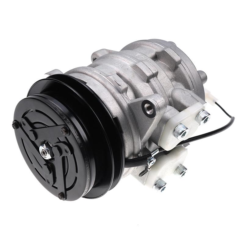 Denso 10PO8E A/C Compressor 447200-7443 for Kubota Tractor M4900 M5700 M6800 M8200 M9000
