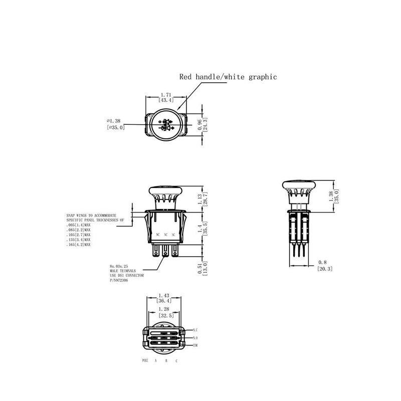 Blade Clutch PTO Switch 771476 776476 for Hustler Super Z 52" 60" 72" 2002-2007 ZR7 Mini Z X One Z4 FasTrak Raptor Sport TrimStar Z Series